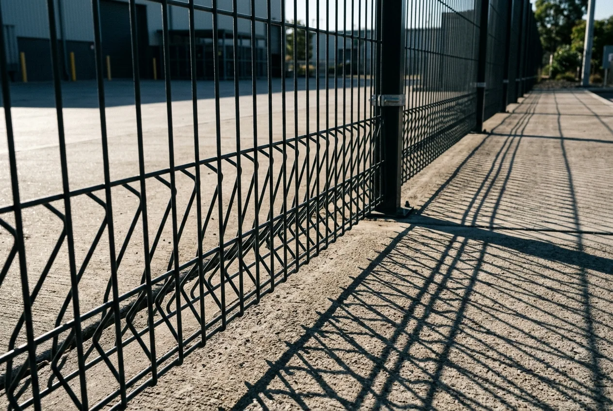 3D-панельный забор — складской комплекс — ГК Такт