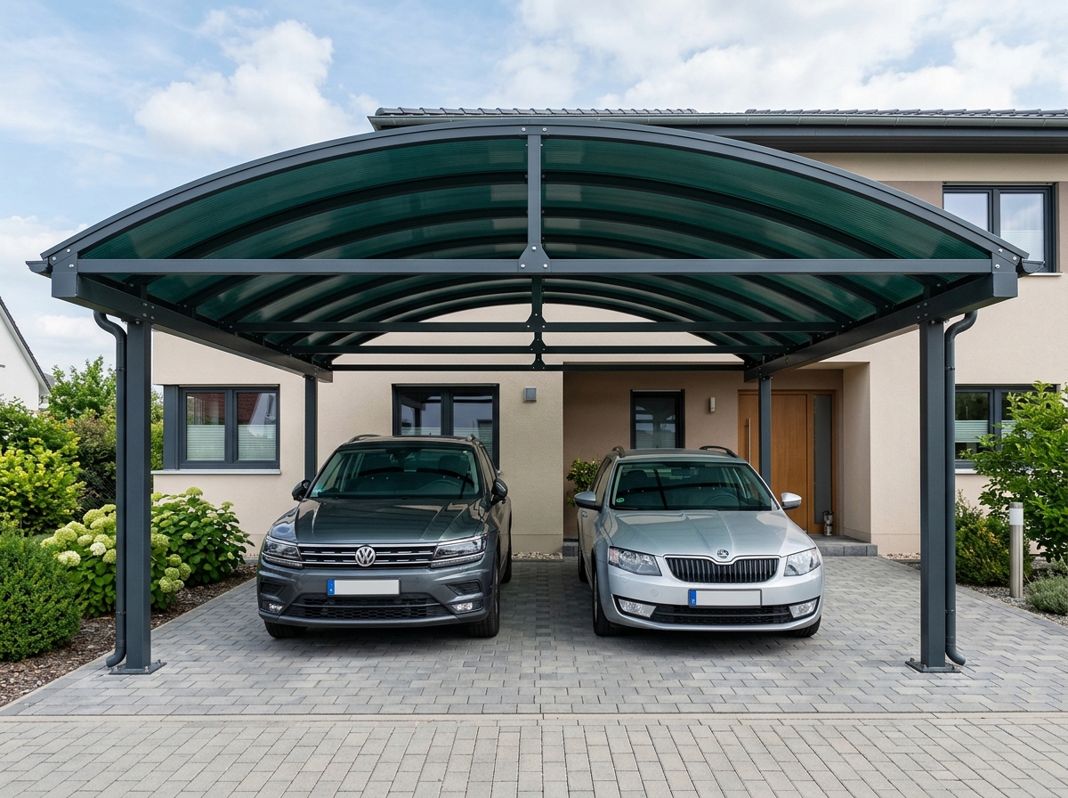 Навес для двух автомобилей — Одинцово