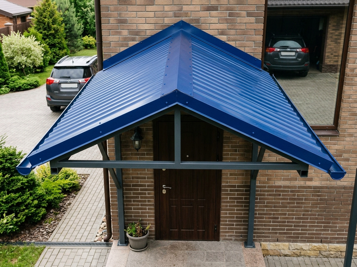 Навес над входом — Королёв