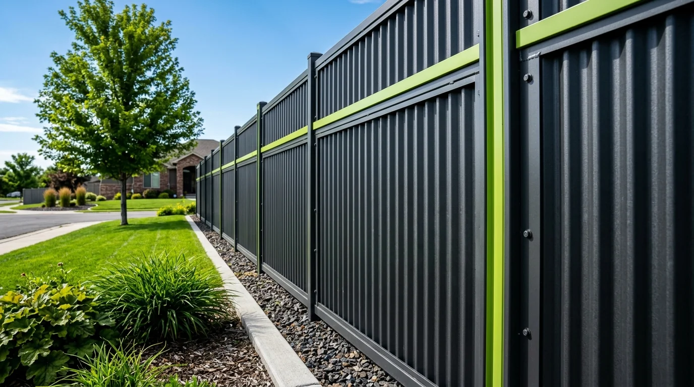 Забор из профнастила — цена в Москве