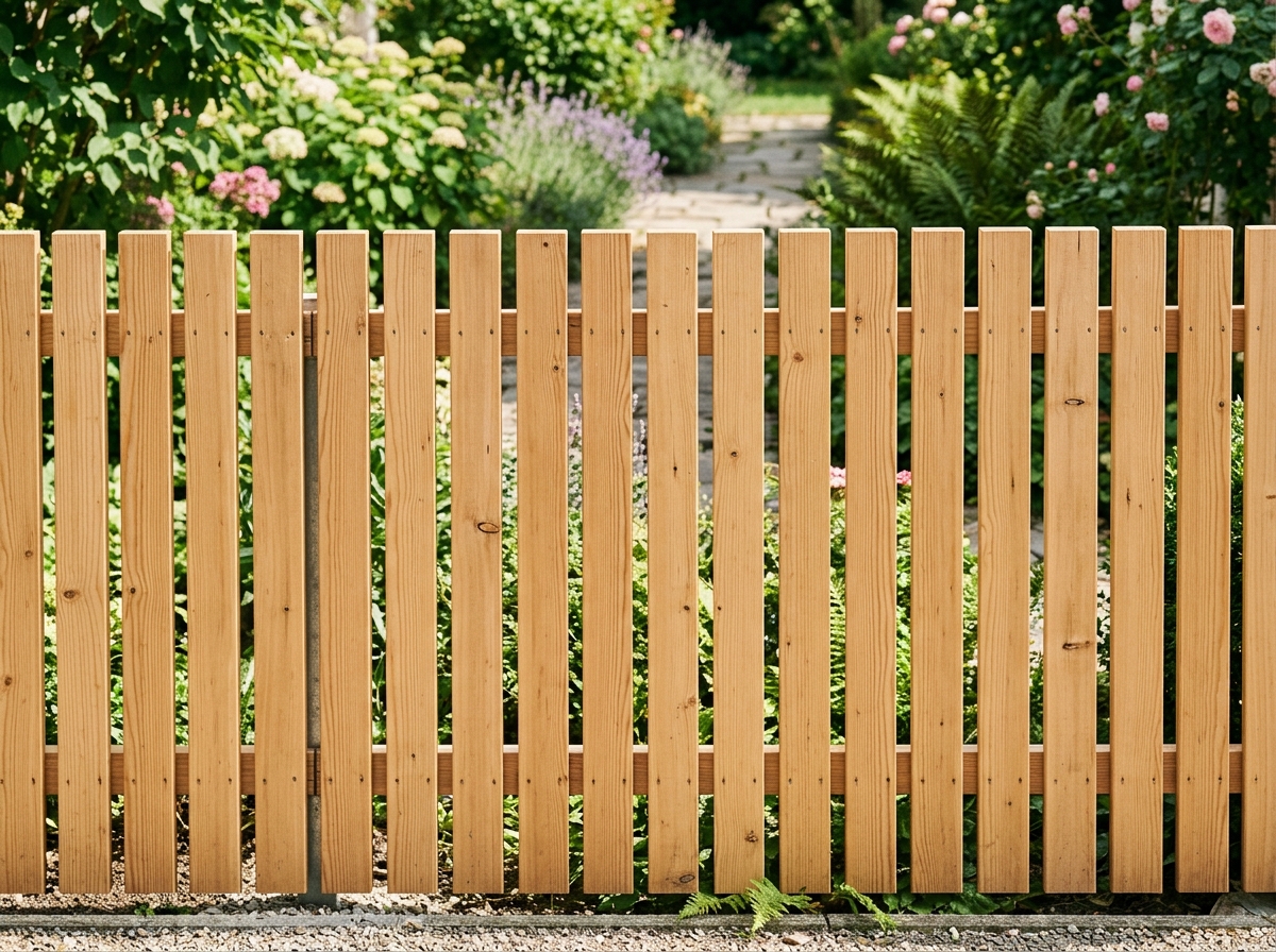 Деревянный штакетник