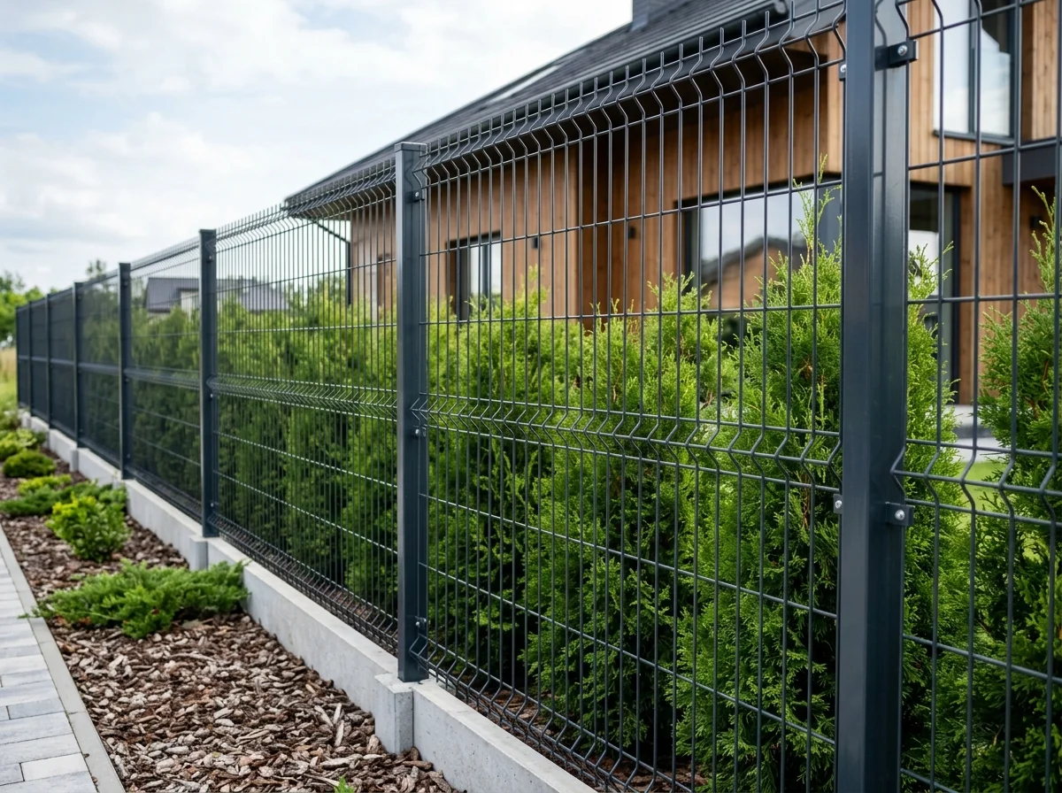 3D сварной забор из панелей — цена в Москве